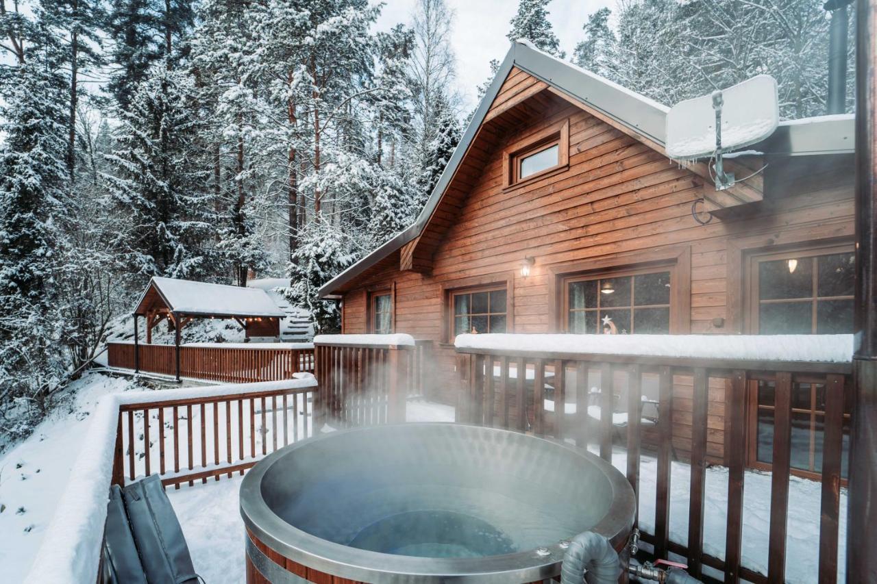Sovia Wellness Chata S Jacuzzi Kadou A Saunou, Cingov Смижаны Экстерьер фото